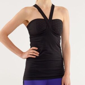 Lululemon Black Some Like It Hot Tank Top